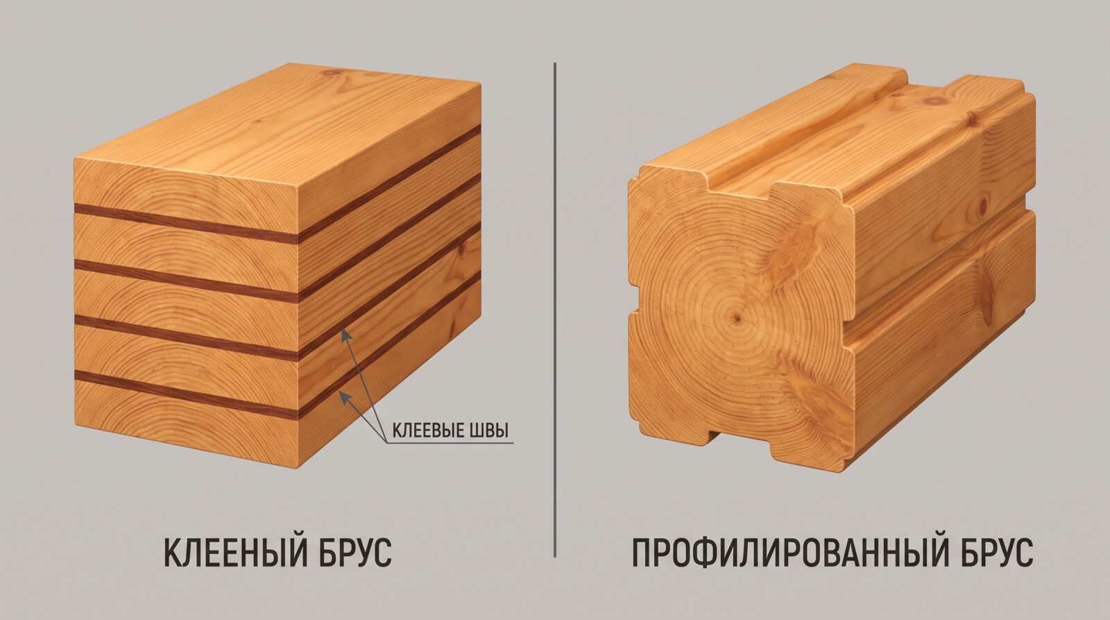 Клеёный брус или профилированный